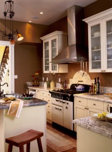 AGA stove, traditional kitchen